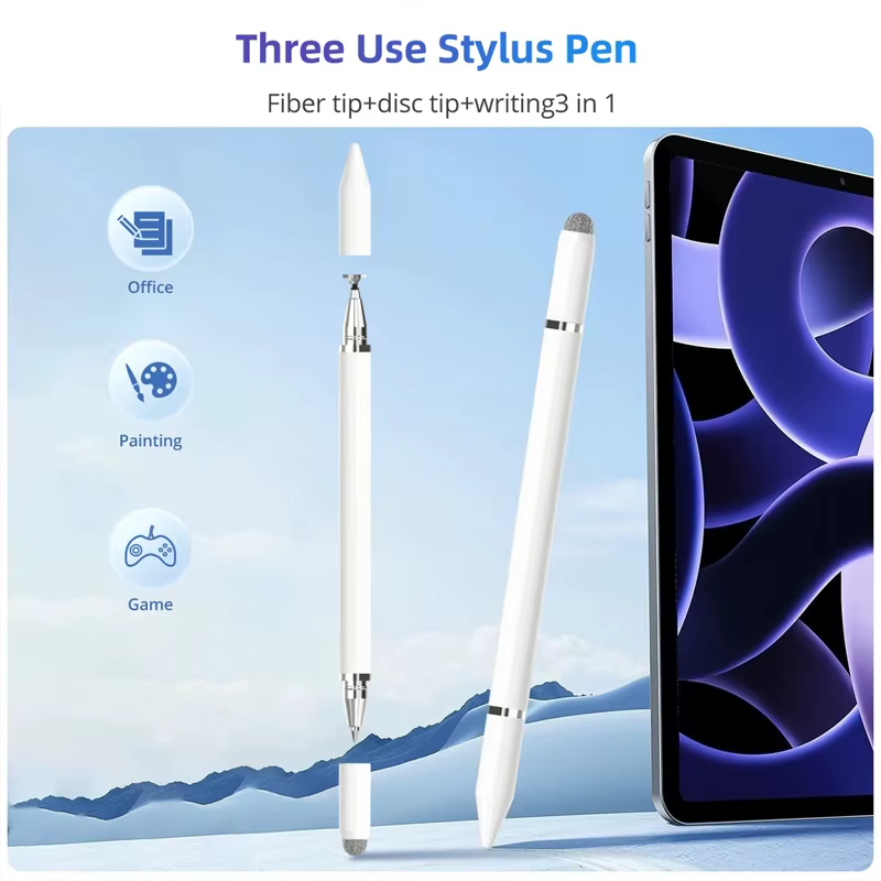 Caneta Stylus Universal 3 em 1