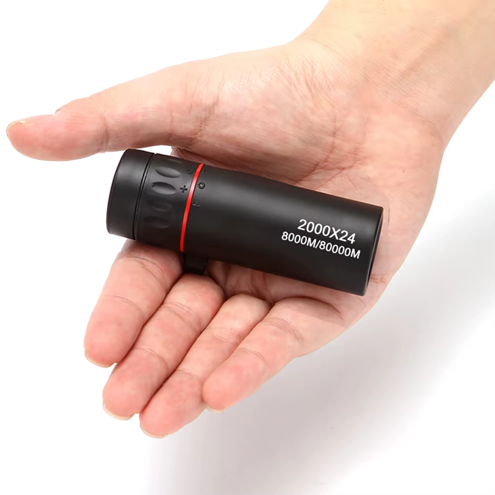 Monóculo Telescópico Portátil HD com Adaptador para Celular - Imagem 4