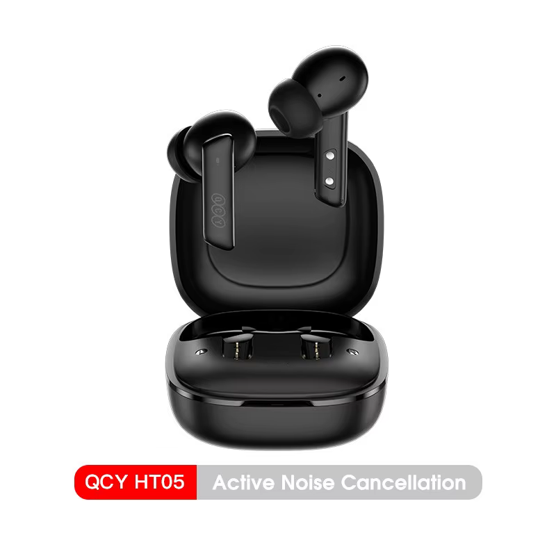 QCY HT05 MeloBuds — Fone Bluetooth com Cancelamento de Ruído ANC 40dB