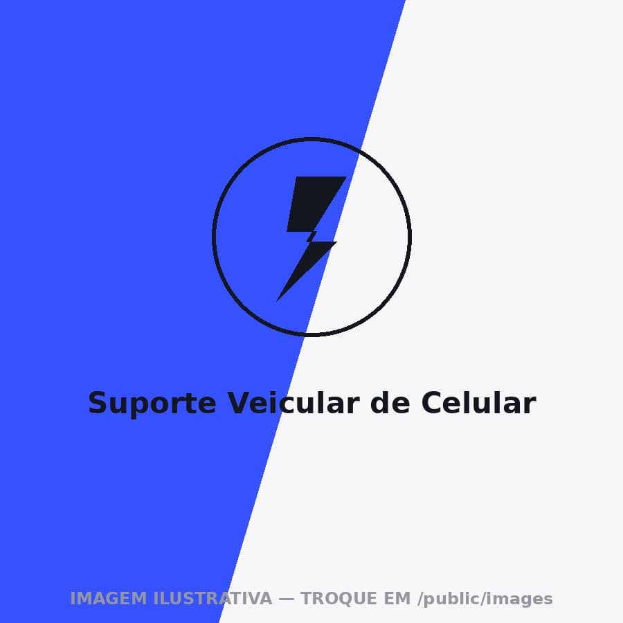 Suporte Veicular de Celular 360°
